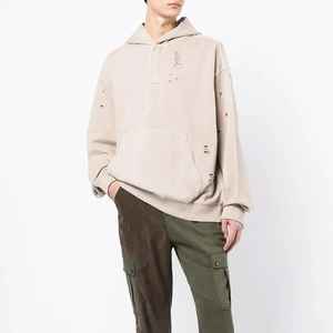 Fabricant de sweats à capuche vintage pour hommes effet usé |   Vêtements à finition lavée - Product Image 1