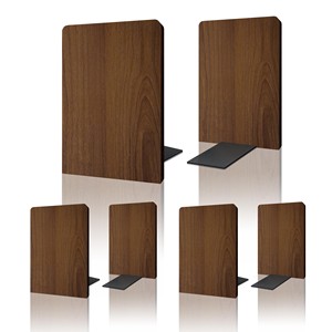 Sheesham Wood (Indian Rosewood) wooden <b>bookends</b> and desk organizers OEM Custom Wholesale | Aqdus Saleem India - Product Image 5