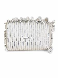 Bohemian Beaded <b>Handbag</b> With Mirror <b>Sequins</b> And Pearl Embellishments For Women Wedding Party Clutch - Product Image 3