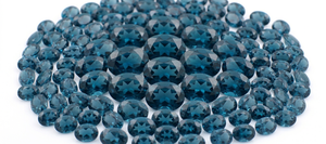 Topaze bleue de Londres séduisante, forme ovale, taille 12x10mm, facettée, en vrac, prix de gros - Product Image 3