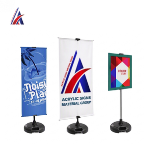 Soporte de Exhibición para Pancartas de Alta Calidad, para Exteriores, 600mm 800mm x 6 pies, Resistente, para Eventos y Exposiciones - Product Image 1