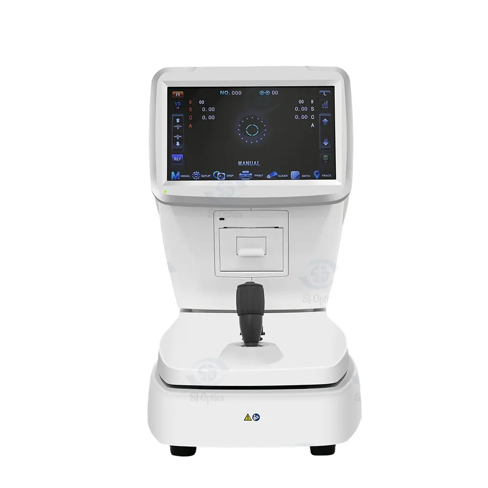 Refractómetro automático de alta calidad de SJ Optics China, refractómetro automático Digital, queratómetro de refractómetro automático para el ojo
