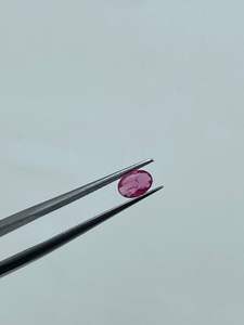 Piedra Suelta de Espinela Natural con Corte Ovalado, Alta Calidad, Calidad Premium, Gema de Lujo, Color Rojo Rosado, 4x5.50 - Product Image 3