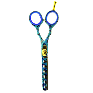 Tijeras de Peluquería de Acero Inoxidable 440C con Tornillo Ajustable para Suministros de Salón de Belleza - Product Image 4
