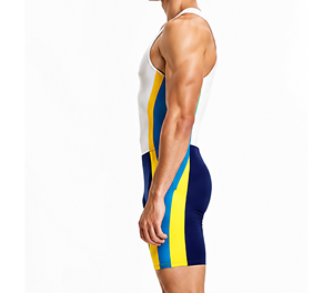 Combinaison de natation légère et personnalisée pour l'été, imprimée style hip-hop, pour équipes universitaires de rame, séchage rapide - Product Image 5