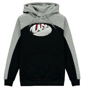 ชุดวอร์มแบบสวมหัวสำหรับฤดูหนาวผ้าฝ้าย100% คุณภาพสูงชุด2ชิ้นเสื้อฮู้ดปักลายเลือกโลโก้ได้ตามต้องการสำหรับขายส่งขั้นต่ำ2ชิ้น - Product Image 5