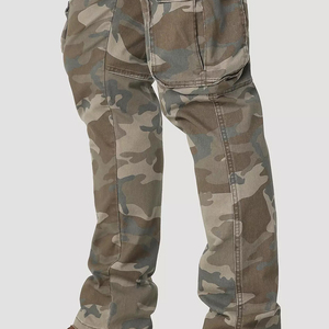 Pantalones cargo de hombre de corte regular a la moda, tela cómoda y transpirable, pantalones cargo casuales para hombre en venta en línea - Product Image 5