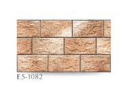 Carreaux muraux en porcelaine 30x60 effet rustique mat antidérapant 9mm d'épaisseur, découpe laser motif brique rectifiée, pour hall, directement de l'usine
