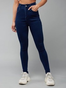 Jeans de Mujer Abdul Royal World Export, Corte Bootcut, Cintura Media, Lavado Oscuro/Claro/Medio, Estilo Vintage, Hasta la Rodilla, Algodón Ecológico - Product Image 2