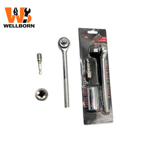 3-Piece <strong>Ratchet</strong> <strong>Socket</strong> <strong>Set</strong> - <strong>Socket</strong> Wrench <strong>Set</strong> with <strong>Ratchet</strong> Handle, <strong>Socket</strong> <strong>Set</strong> with <strong>Ratchet</strong> for Auto Repair &amp; DIY - Product Image 2