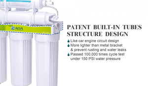 Système d'osmose inverse à 5 étages pour toute la maison petit filtre à eau potable pompe robinet réservoir RO évier robinet pour usage domestique - Product Image 4