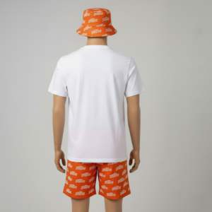 Conjuntos de Verano Personalizados para Hombre, Camiseta de Manga Corta y Pantalones Cortos Casuales, Última Moda de la Marca con Ropa Holgada de Verano - Product Image 4