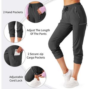กางเกงคาร์โก้เข้ารูปแบบกำหนดเองผ้ายืดเอวที่ปรับได้ทนทานมีตัวเลือกการพิมพ์และปักสำหรับสวมใส่ทุกวัน - Product Image 3
