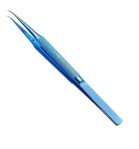 Nuevas tijeras micro de precisión con mango antideslizante para recortar pestañas y cutículas, de acero inoxidable. - Product Image 1