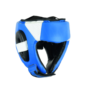 Protector de cabeza de boxeo con logotipo personalizado de diseño más reciente / Protector de cabeza de cuero 100% piel de vaca en venta - Product Image 6