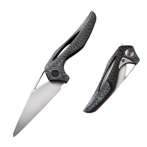 Couteaux pliants portables avec poignée ergonomique et construction légère pour le camping, la randonnée, la pêche et les activités de plein air - Product Image 1