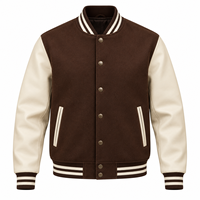 Blousons universitaires grecs personnalisés à capuche style Letterman pour le baseball, vente en gros, OEM, respirants, prix abordable