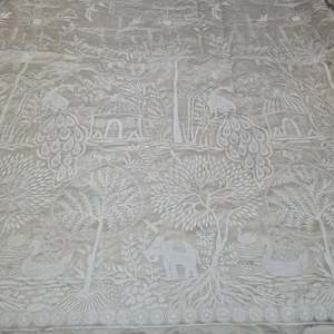 Tissu de broderie maltée de luxe, dentelle soluble dans l'eau, tissu en maille pour robes de mariée, vêtements de créateurs - Product Image 3