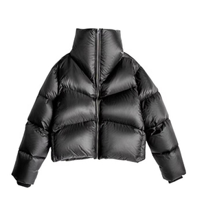 Veste d'hiver matelassée pour homme de haute qualité, respirante, imperméable, à capuche, col montant, légère, chaude et tendance - Product Image 1