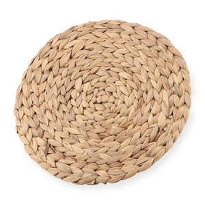 Sets de table ronds en jacinthe d'eau tressée, de haute qualité, pour mariage et restaurant - Product Image 2