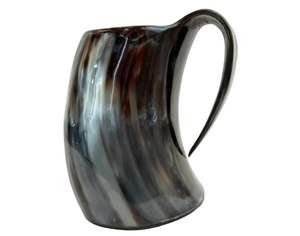 Copa de Cuerno Ecológica de Lujo de Guerrero Medieval - Paquete de 50 Unidades para Fiestas - Product Image 3