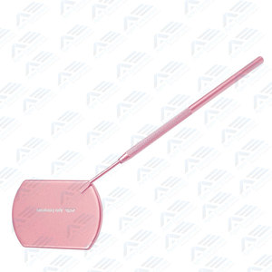 Miroir de coeur de cils miroir à long manche en acier inoxydable pour vérifier les faux cils produits de beauté et de soins personnels - Product Image 5