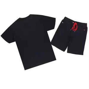 Ensemble T-shirt et short pour homme, personnalisé, en coton épais, coupe oversize, idéal pour l'été – Vente en gros directe usine OEM - Product Image 6