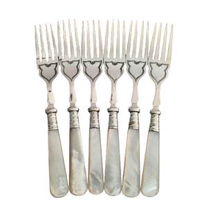 Wholesale Resin Handle Dessert Forks Home Parties <b>Flatware</b> Sets Restaurants Fork for Wedding & Parties Cafes - Product Image 1