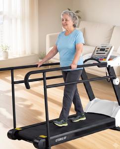 Electric Treadmill <b>Machine</b> Rehabilitation <b>Walking</b> Fitness Equipment Low Speed for Elderly Recovery - Product Image 1