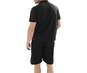 Conjunto casual de verano para hombre, de dos piezas, con camisa y pantalones cortos, ideal para clima cálido, viajes, playa, uso diario, tela transpirable. - Product Image 2