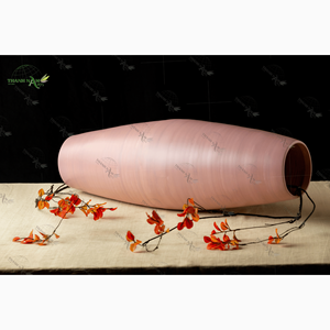 Jarrón de bambú y madera de diseño vietnamita ecológico hecho a mano, estilo moderno único para uso decorativo - Product Image 5