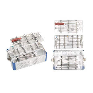 Kit de chirurgie orthopédique vétérinaire DC PK 73 – Ensemble d'instruments personnalisés de pointe pour l'extraction de vis cassées, manuel inclus, pour chevaux et chiens - Product Image 1