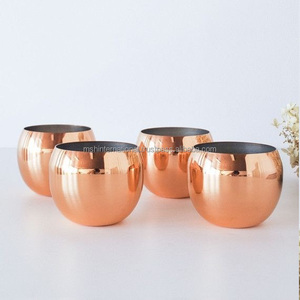 Nouveau design de pot à bougie en aluminium en forme d'oeuf couleur personnalisée décoration de la maison bocaux en métal pour la fabrication de bougies - Product Image 3