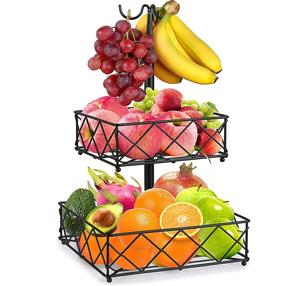Cesta de Frutas de Color Negro, Cesta Decorativa para el Hogar, los Mejores Accesorios de Cocina a un Precio Razonable para Proveedores Mayoristas - Product Image 6