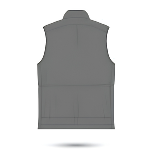 Casual Golf Vest Business <b>Smart</b> Logo Lightweight Breathable Pockets Zip Button Men <b>Women</b> Plus Size Summer Winter Work Weekend - Product Image 2