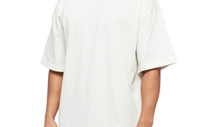 เสื้อยืดโอเวอร์ไซส์ผู้ชายทรงหลวม สวมใส่สบาย แขนสั้น ผ้าฝ้ายระบายอากาศ ใส่ได้ทุกวัน สไตล์โมเดิร์นสตรีท - Product Image 3