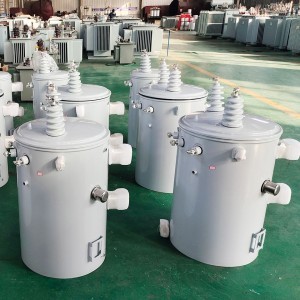 Transformador de Distribución Monofásico de 10kVA-500kVA, 60Hz, Sumergido en Aceite, de Dos Bobinados, Montado en Poste, Transformador Aéreo - Product Image 5