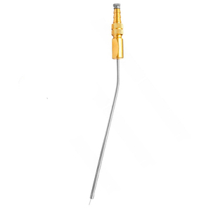 Tube d'aspiration Frazier avec poignée dorée, aspirateur chirurgical Debakey, instrument d'aspiration cardiaque pour salle d'opération, procédures médicales - Product Image 6