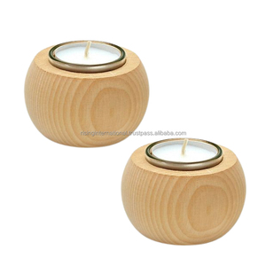 ชามเทียนหอมไม้ธรรมชาติทำจาก100% - Product Image 2