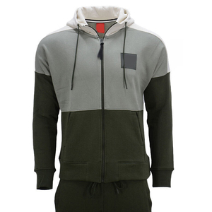 Ensemble de survêtements décontractés pour hommes en coton 100% de haute qualité avec capuche pour l'hiver - Product Image 5