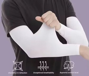 Meilleur Prix RTS 2026 Manchon de bras anti-coupure en Spandex/Polyester, imprimé par sublimation, respirant, résistant à la chaleur, camouflage coloré - Product Image 1