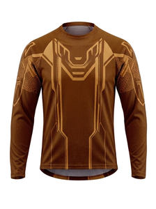 Ensemble de maillots de football personnalisés à logo thermocollé, séchage rapide, uniformes d'entraînement, kit d'équipe de club, style rétro, coupe 100 % automatisée - Product Image 3