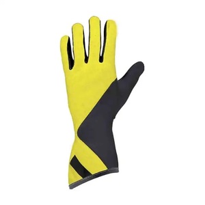Guantes de Carreras Impermeables Ligeros de Dedo Completo para Karting, Amarillos y Negros, Recubiertos de PU, Antideslizantes, con Cierre de Gancho y Bucle, para Hombre, Invierno - Product Image 1
