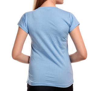 T-shirt pour femme, nouveau style 2026, col rond, manches courtes, matière douce, séchage rapide, respirant - Product Image 2