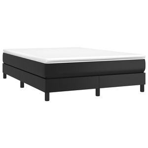 Cadre de lit en similicuir noir Queen sans matelas Lits rembourrés pour le marché américain uniquement - Product Image 3