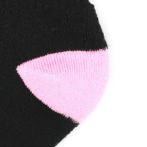 AKA 1908 Crew <b>Socks</b> <b>Black</b> Green Pink Cotton Blend Athletic Casual Mid Calf Comfortable Stretch Everyday Unisex Wear - Product Image 2