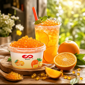 KEIFU 500g Ready to Eat Grape Flavored Popping <b>Boba</b> Cold Tea Ingredients for Delicious <b>Bubble</b> Tea Drinks - Product Image 6