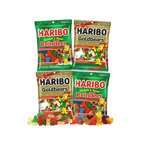 Gomitas de Reno Agridulces Haribo Premium - Stock al por Mayor para Pasillos de Regalos, Tiendas de Regalos y Venta en Línea - Product Image 1