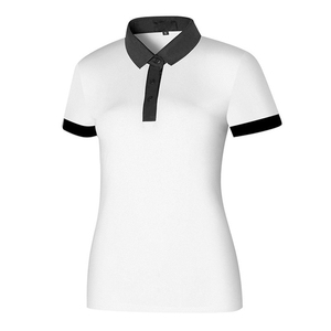 Camiseta Polo de Algodón para Mujer, Moda Casual, Manga Corta, Logotipo Personalizado, Proveedor Mayorista, Tela de Algodón Transpirable de Primera Calidad - Product Image 4