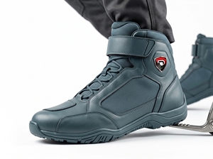 DUMELA INTERNATIONAL P Chaussure de randonnée imperméable en cuir pour homme, couleur Teal, montante, à lacets, pour l'extérieur, toutes saisons, en textile, chaussure de sport - Product Image 3